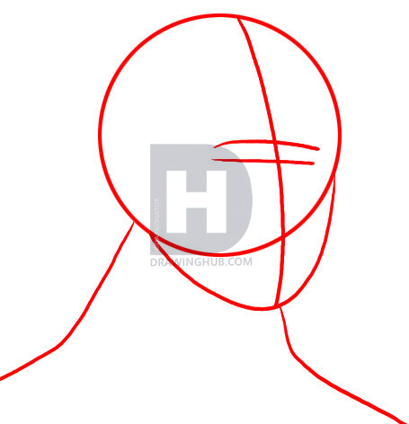 455x472 How To Draw George Washington, Step