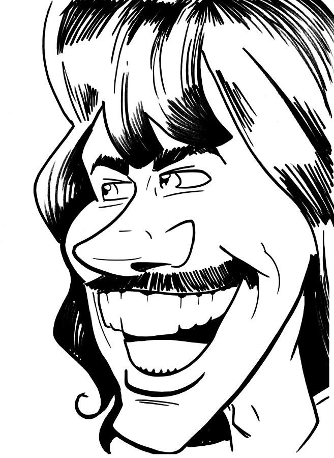 657x900 George Harrison Drawing