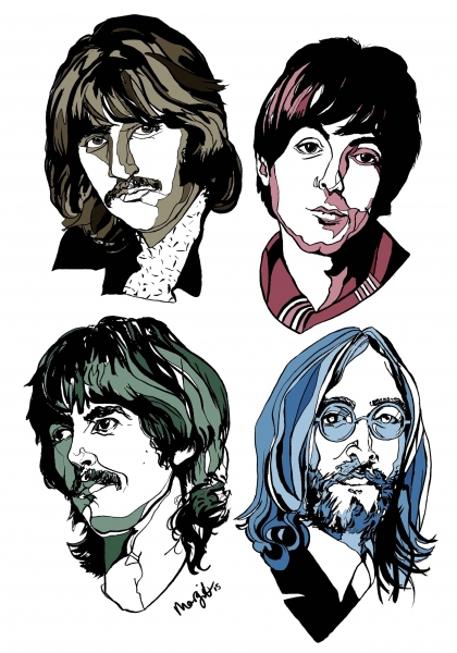 George Harrison Drawing | Free download on ClipArtMag