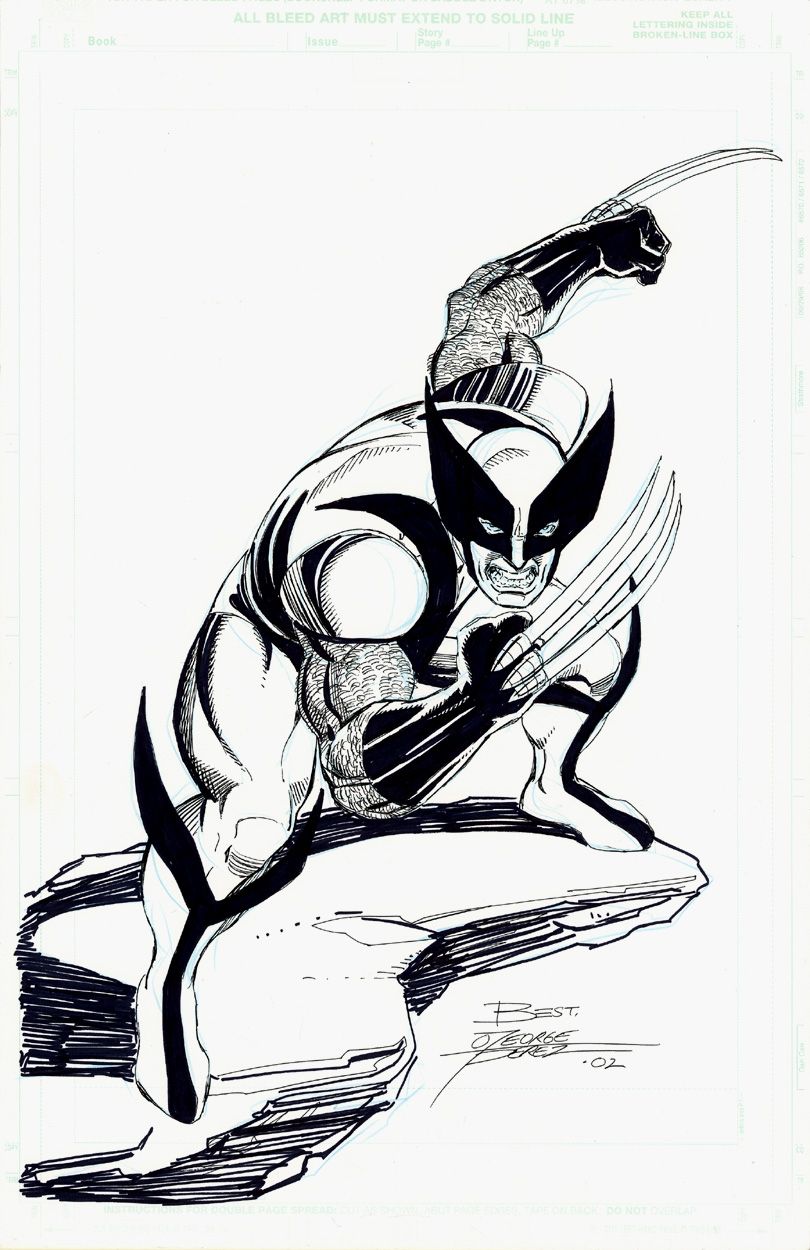 810x1250 Comic Art For Sale From Comic Book Art Gallery, Wolverine