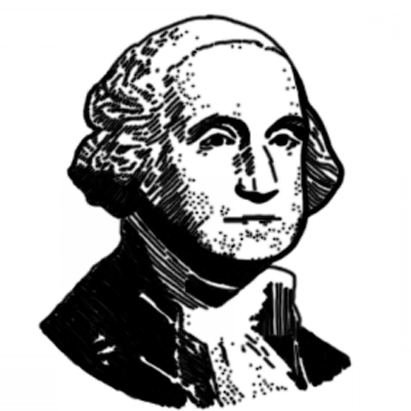 1440x1440 George Washington Clipart Black And White Clipart Portal