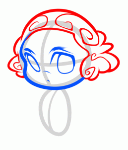 258x302 Drawing Printout How To Draw Chibi George Washington