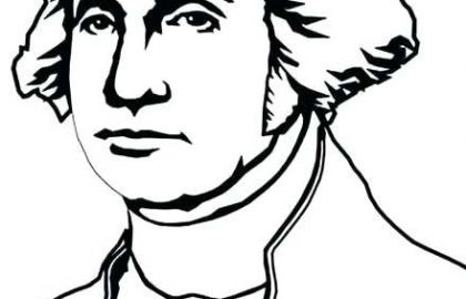 420x270 Free Coloring Pages George Washington Awesome Drawing Coloring