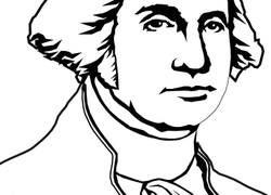 250x180 Color George Washington Worksheet