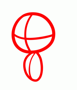 258x302 How To Draw Chibi George Washington, Step