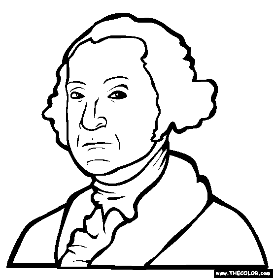 554x565 Presidents Online Coloring Pages