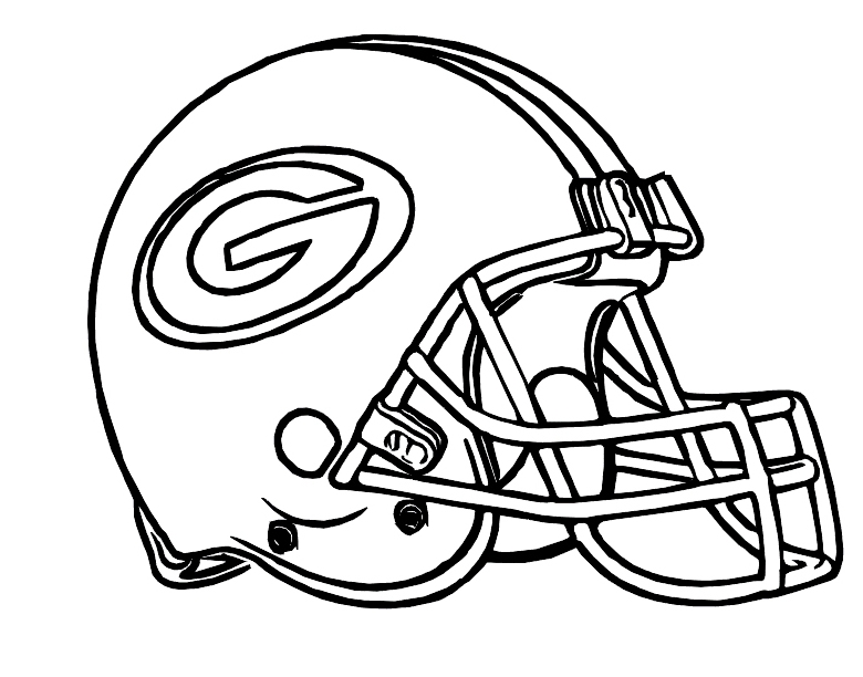 780x612 Georgia Bulldogs Football Coloring Pages