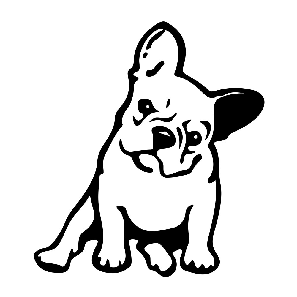 1000x1000 Huge Collection Of 'bulldogs Drawing' Download More Than