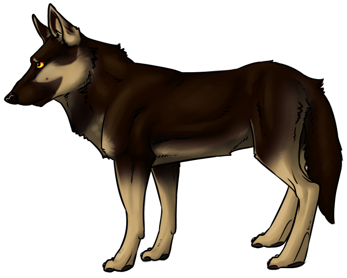 706x566 Drawn German Shepherd Anime