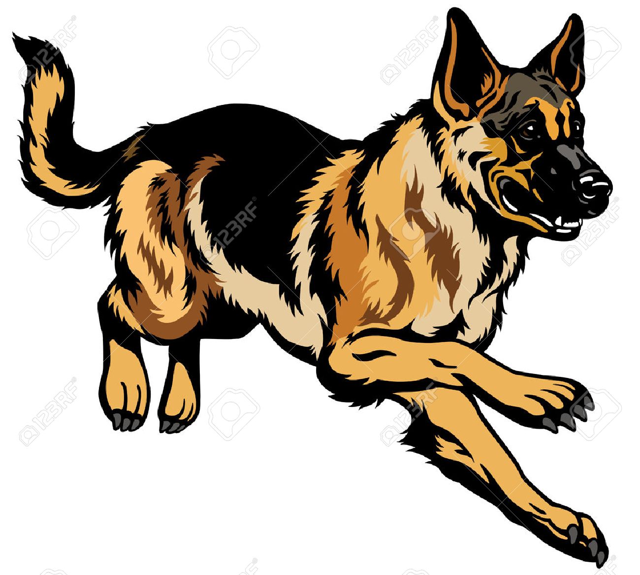 1300x1167 Huge Collection Of 'german Shepherd Dog Clipart' Download More