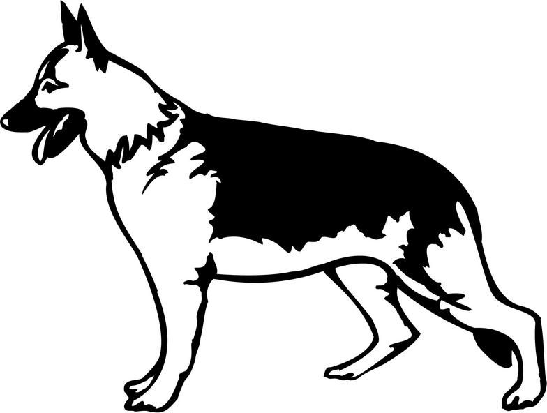 784x592 Collection Of Free Alsatian Clipart Easy Download On Ui Ex