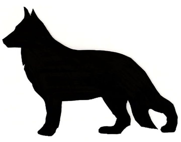 720x564 German Shepherd Head Clipart