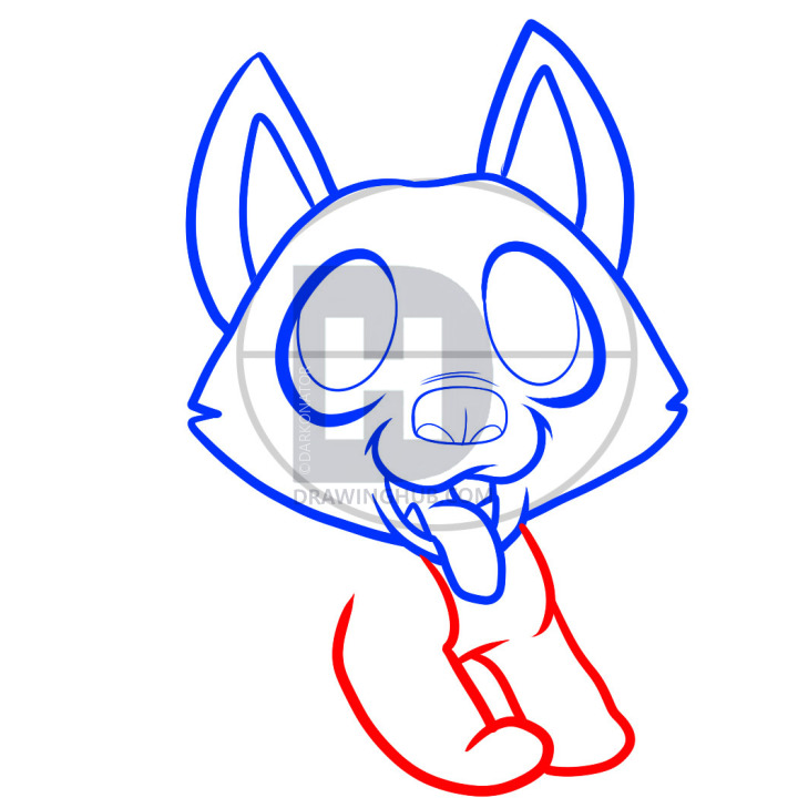 720x720 how to draw a german shepherd puppy, german shepherd puppy, step