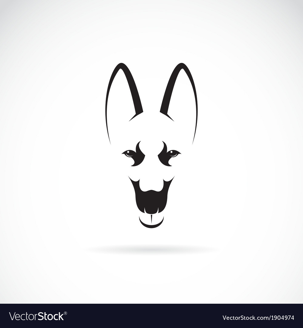 999x1080 Collection Of 'german Shepherd Head Silhouette' Download More