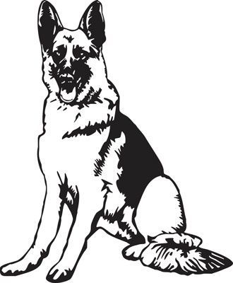 330x400 image result for german shepherd clipart image cricut