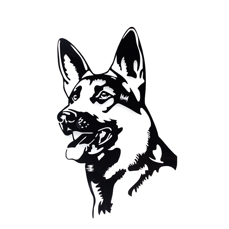 German Shepherd Line Drawing | Free download on ClipArtMag