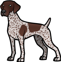 213x215 Collection Of Free Puppy Drawing German Shorthaired Pointer