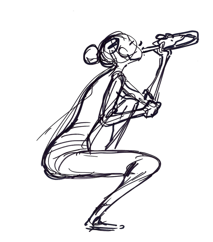 712x808 The Fabtibulastic Artraptions Of Januel Mercado Gesture Drawing