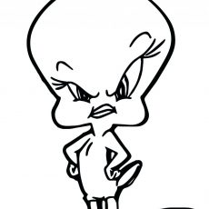 230x230 Projects Ideas Gangsta Tweety Bird Coloring Pages Ghetto Favorite
