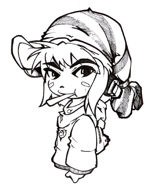 481x609 Black Ghetto Girl Drawing