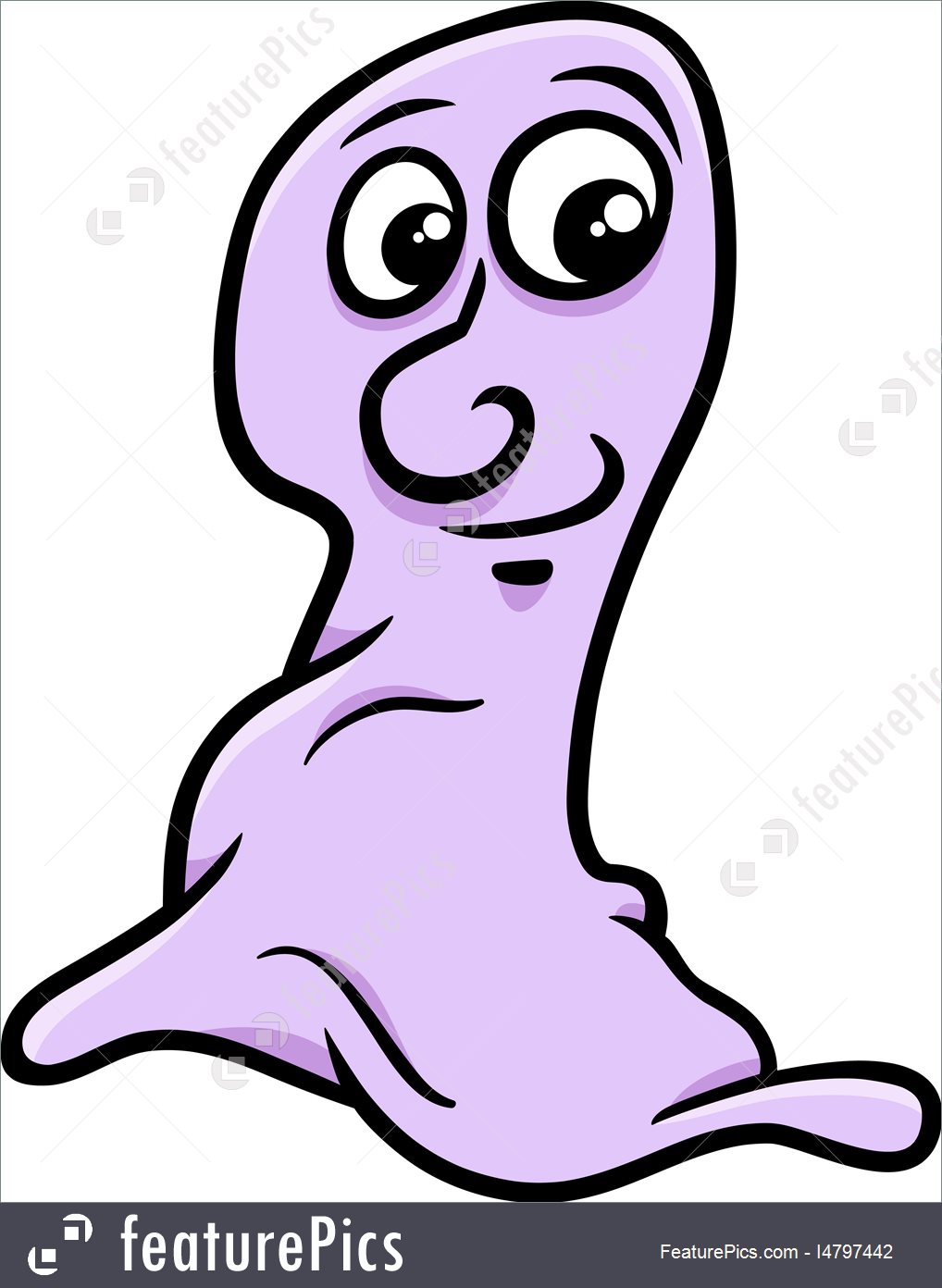 1018x1392 Ghost Cartoon Illustration