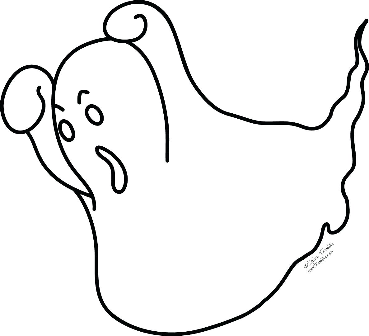 Ghost Drawing For Kids