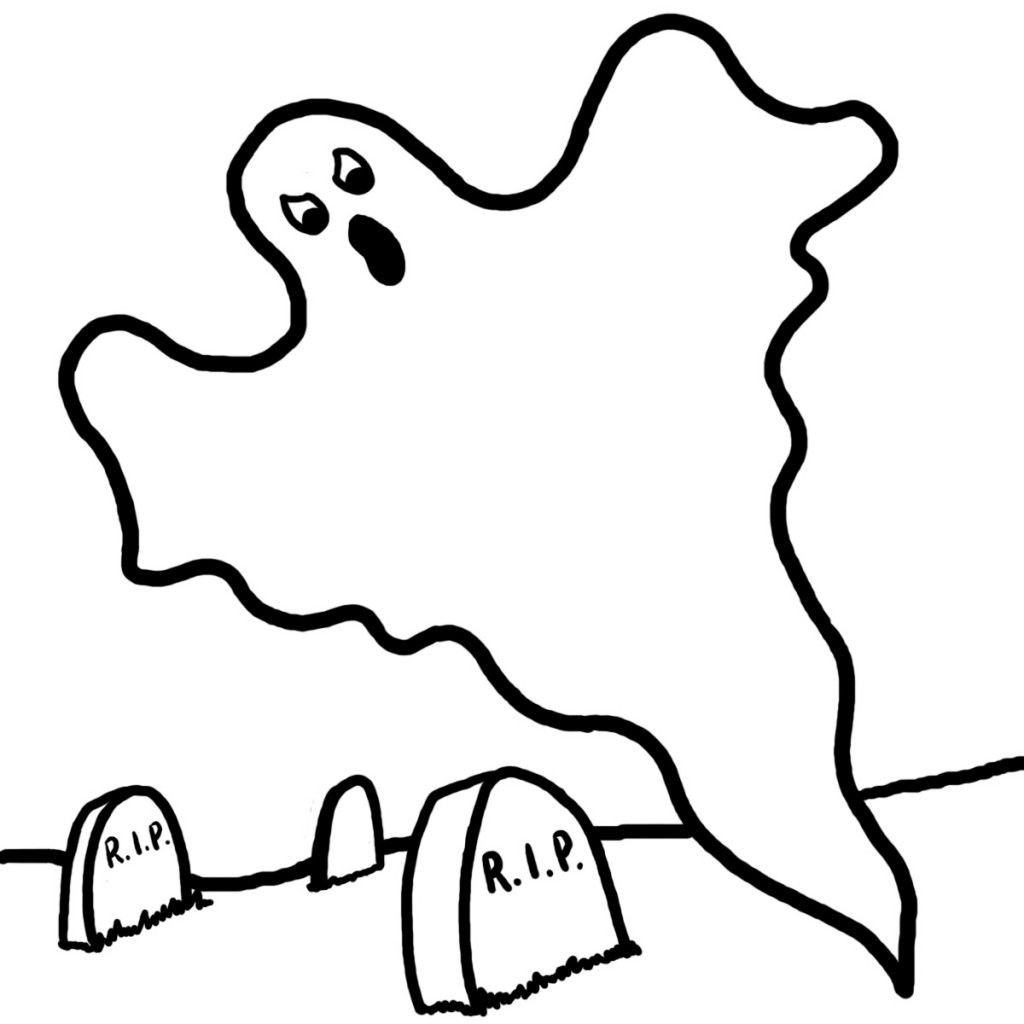 Ghost Drawing For Kids Free Download On ClipArtMag