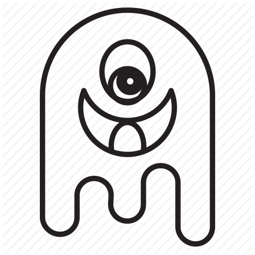 512x512 Drawing Ghost Fallhalloween Frames Illustrations Hd Images