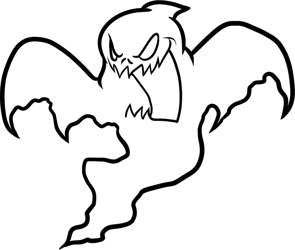 1024x867 Happy Halloween Coloring Sheets Inspirational Ghost Drawing