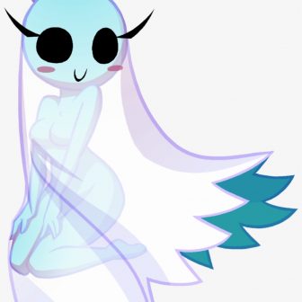 336x336 Cute Halloween Ghost Drawing Gif Easy Step