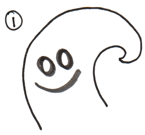 300x279 How To Draw Ghosts With Easy Step