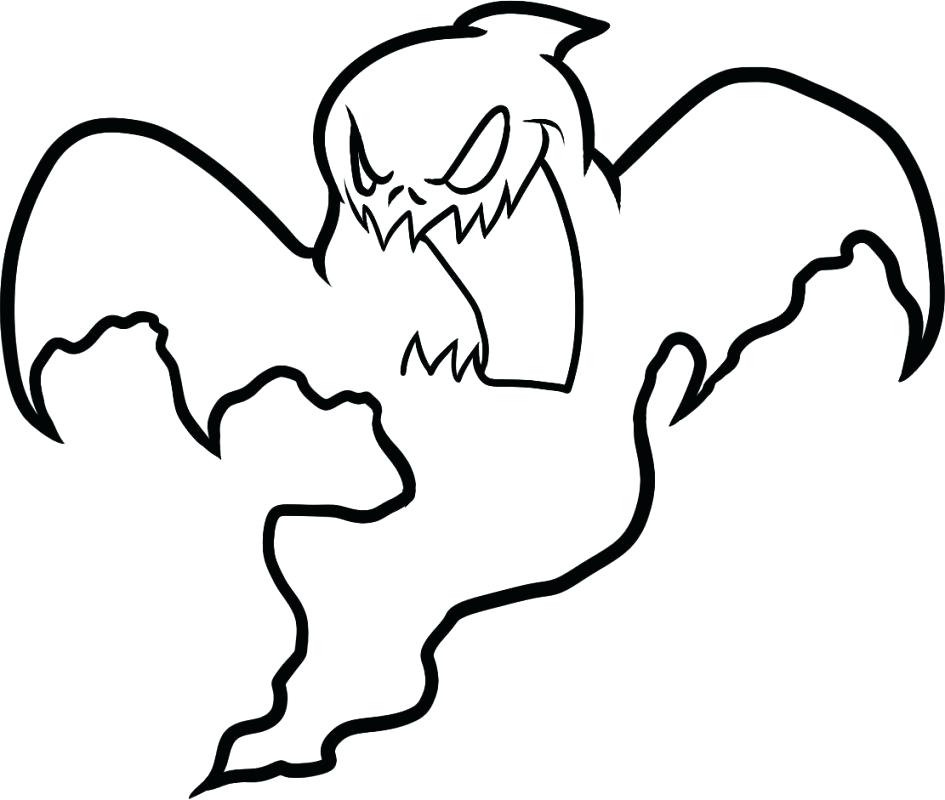 945x800 Ghost Drawing Tail For Free Download