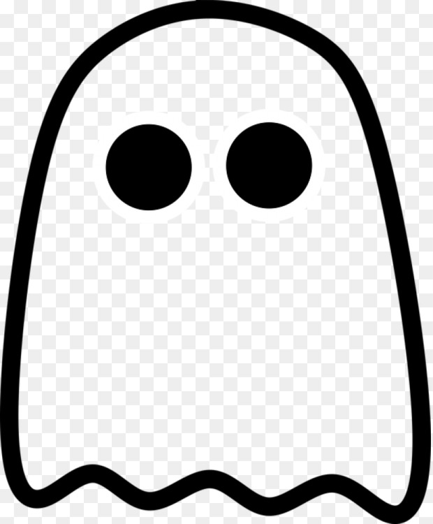 620x750 Ghost Drawing Download Cc0
