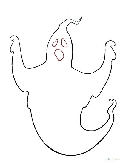 412x549 How To Draw A Ghost Ways To Draw A Ghost Draw Ghost Rider Head