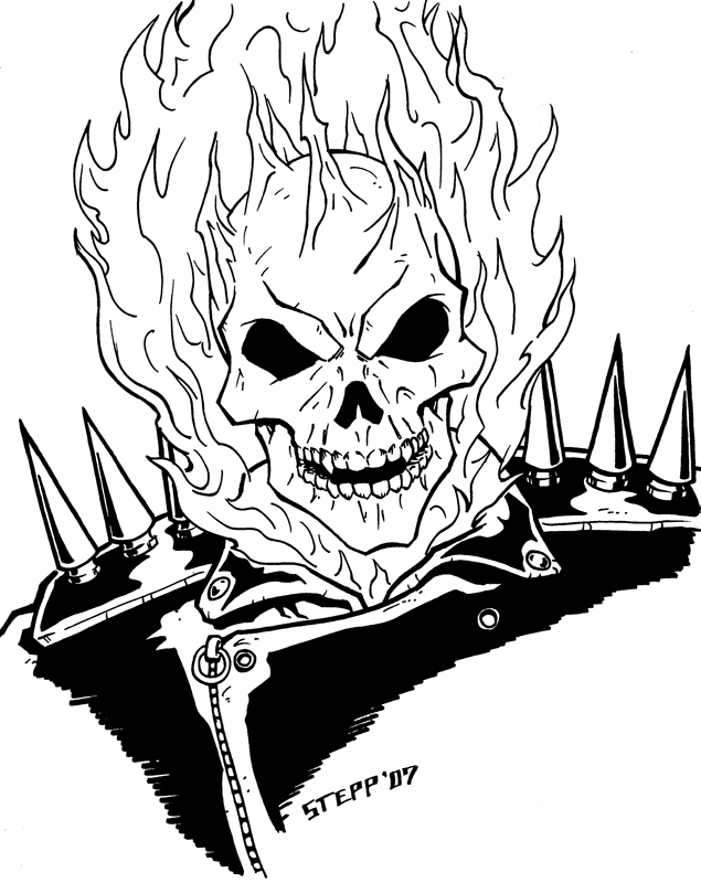 635x800 Image Result For Ghost Rider Tattoo