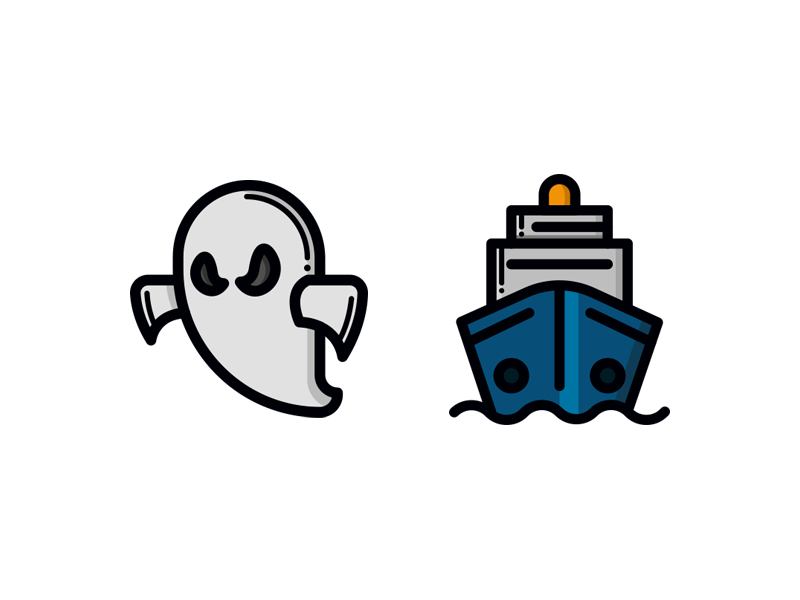 800x600 Dribbble Ghostship