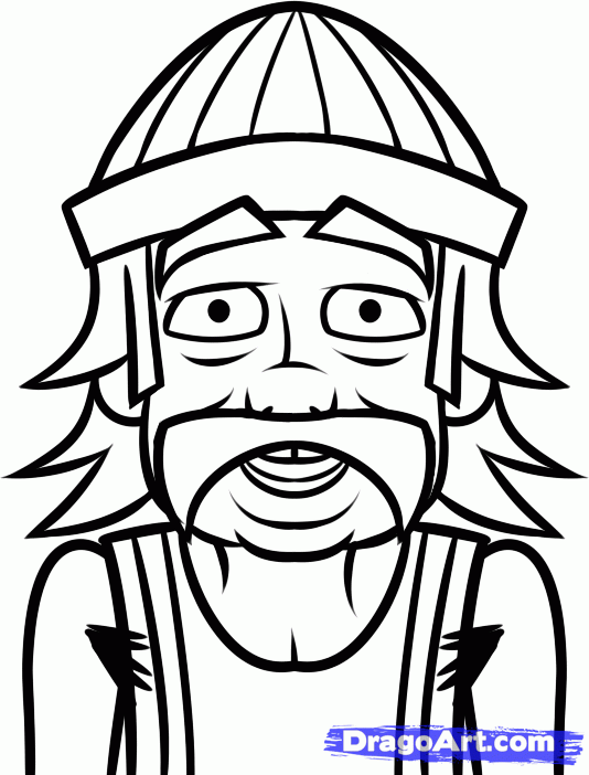 534x702 How To Draw Ghostbusters Logo Step