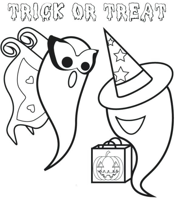 580x702 Ghost Coloring