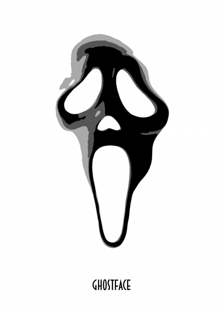 857x1200 ghostface white