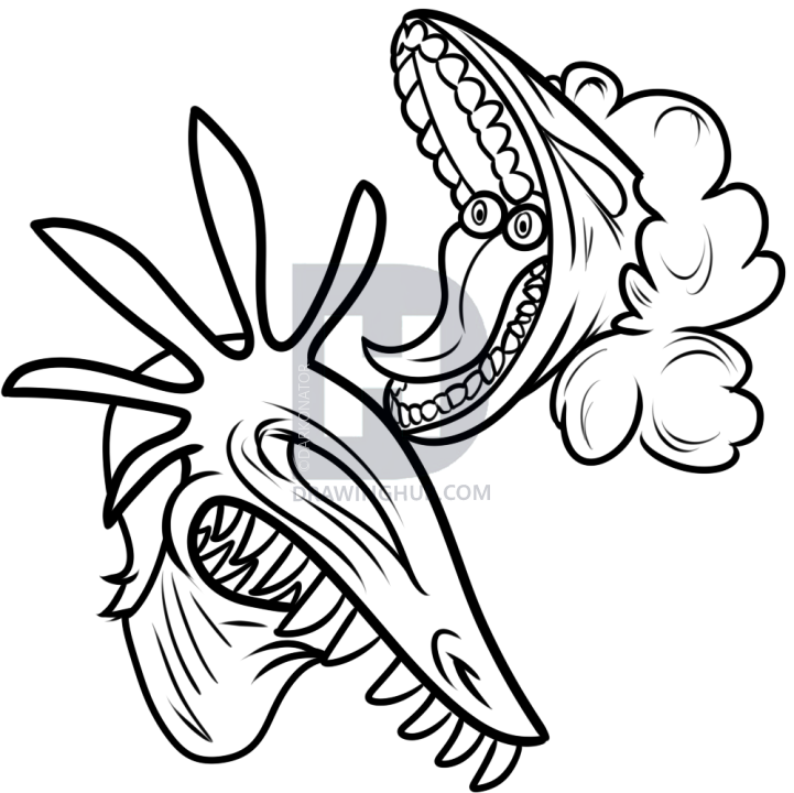 721x720 how to draw adam and barbara maitland from beetlejuice, step