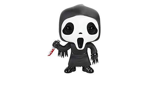 600x350 scream funko pop vinyl figure ghost face, figures