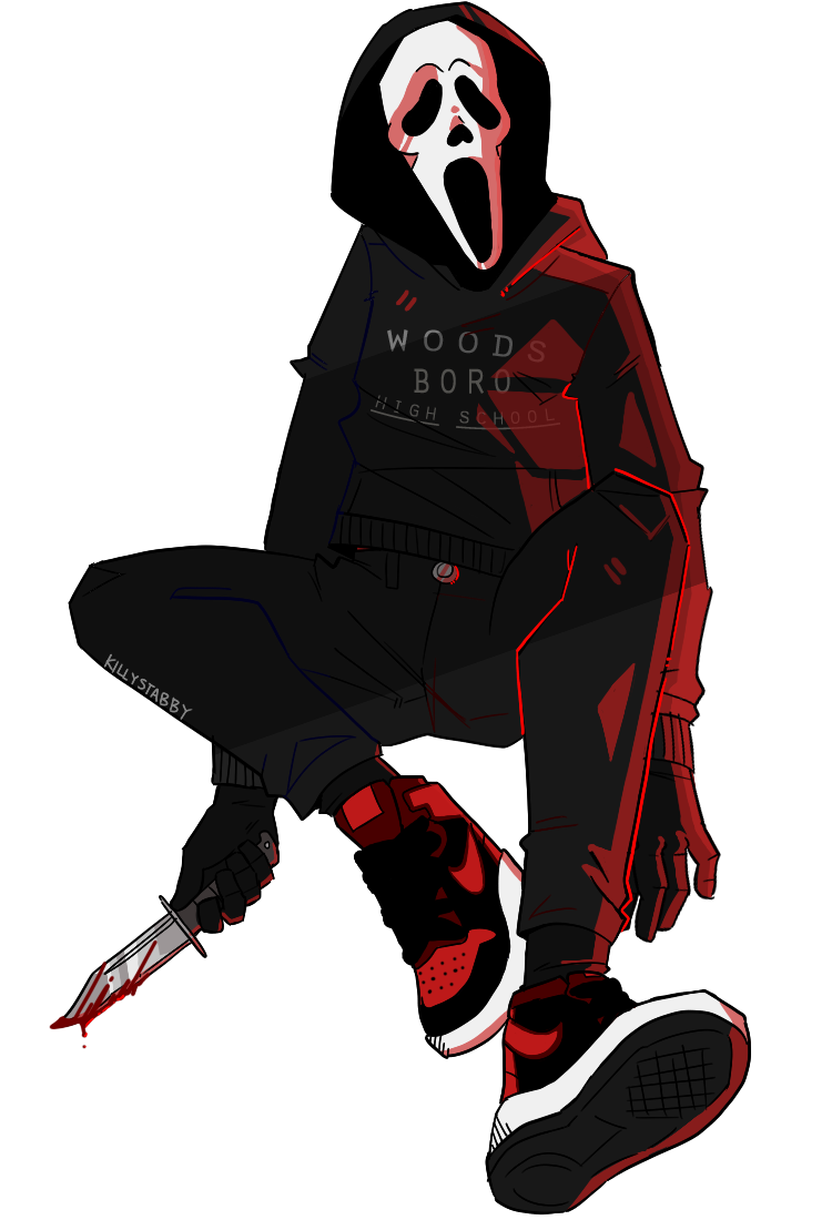 750x1100 gets stabbed sorta modern ghostface