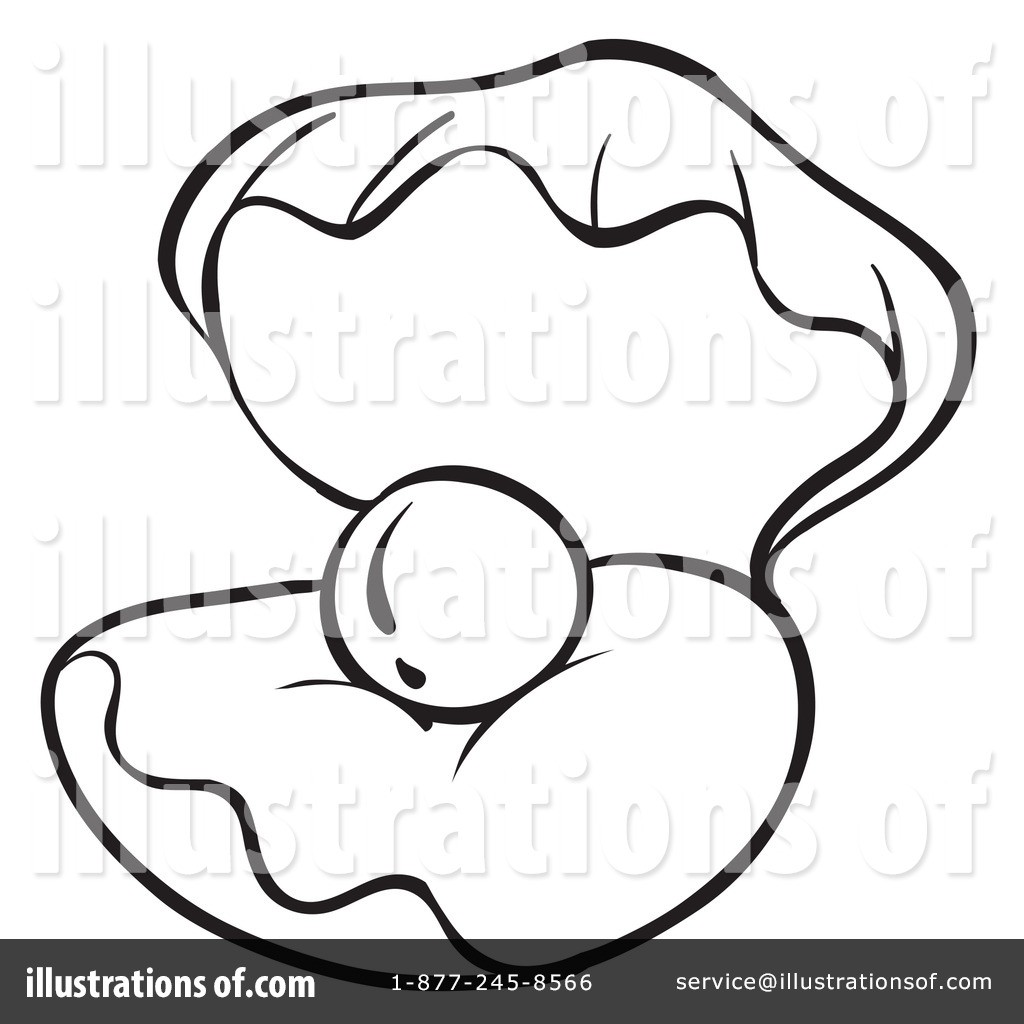 1024x1024 Clams Coloring Pages