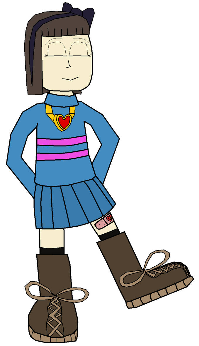 679x1177 Giant Drawing Of Frisk