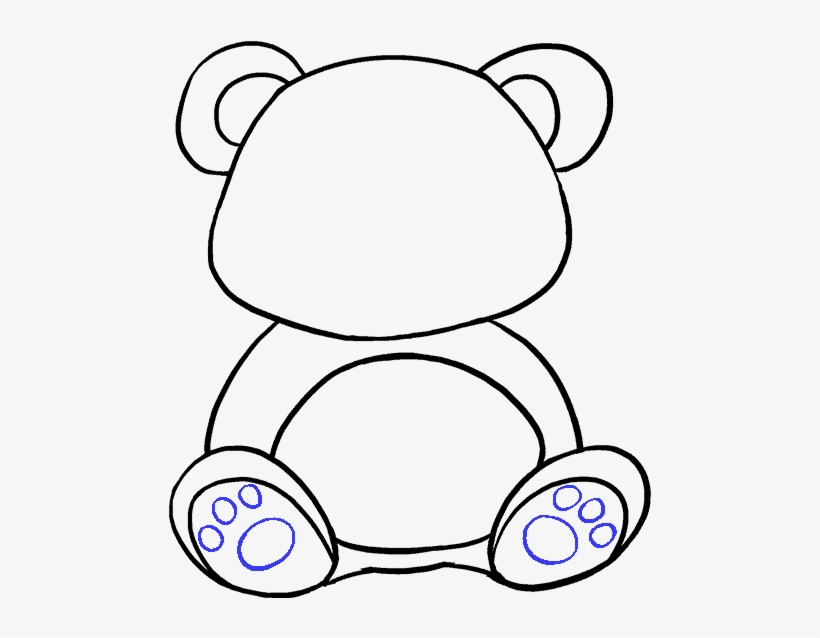 820x638 How To Draw Cartoon Panda