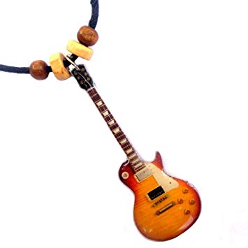 355x355 Stainless Guitar Shaped Necklace