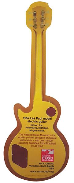 242x600 Bookmark Les Paul Guitar National Music Museum