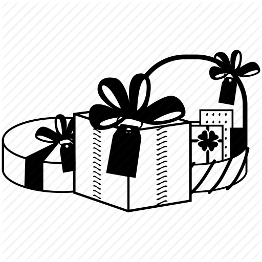 512x512 Gift, Basket, Text, Transparent Png Image Clipart Free Download