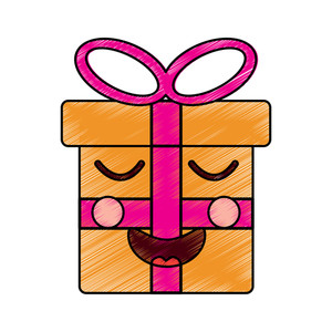 300x300 Gift Drawing Royalty Free Vectors