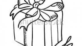 280x158 Christmas Gift Box Drawing Christmas Gifts